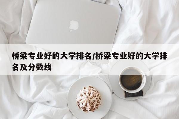 桥梁专业好的大学排名/桥梁专业好的大学排名及分数线